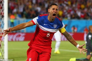 Clint Dempsey might carry the US all the way to the final ... even with a broken nose.